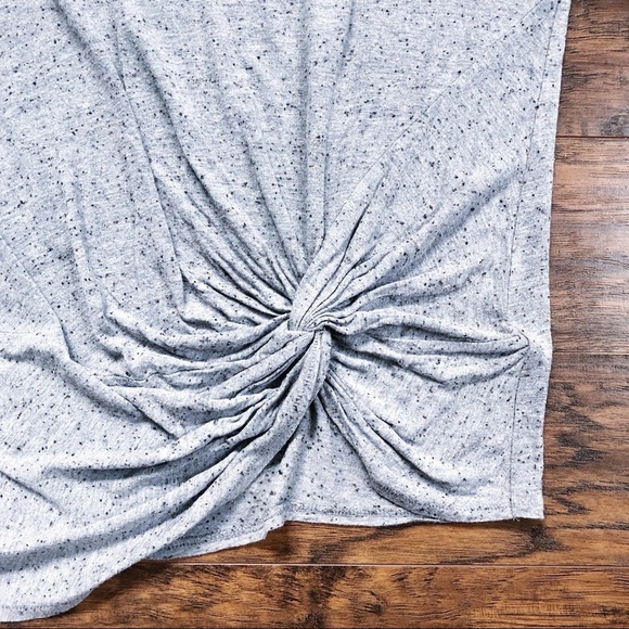 Madewell • bundle 2 tanks knit sleeveless grey white muscle twist linen viscose - Picture 10 of 12